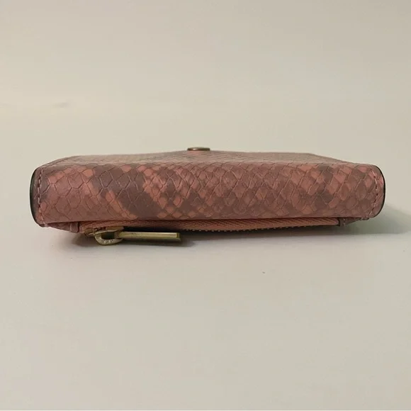 Fossil Snake Print Pattern Small Wallet - Picture 7 of 16